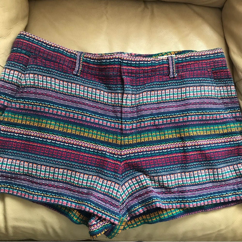 Gap city shorts multi color size 14